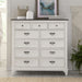 Allyson Park 11 Drawer Chesser in Wirebrushed White image