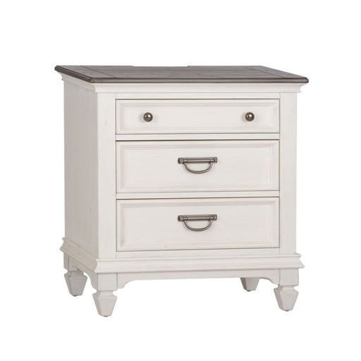 Allyson Park Nightstand in Wirebrushed White - Furniture House (VA)