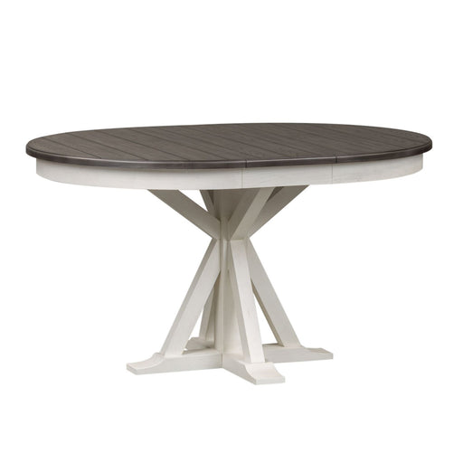 Allyson Park 5 Piece Pedestal Table Set - Furniture House (VA)