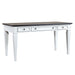 Allyson Park Writing Desk in Wirebrushed White - Furniture House (VA)