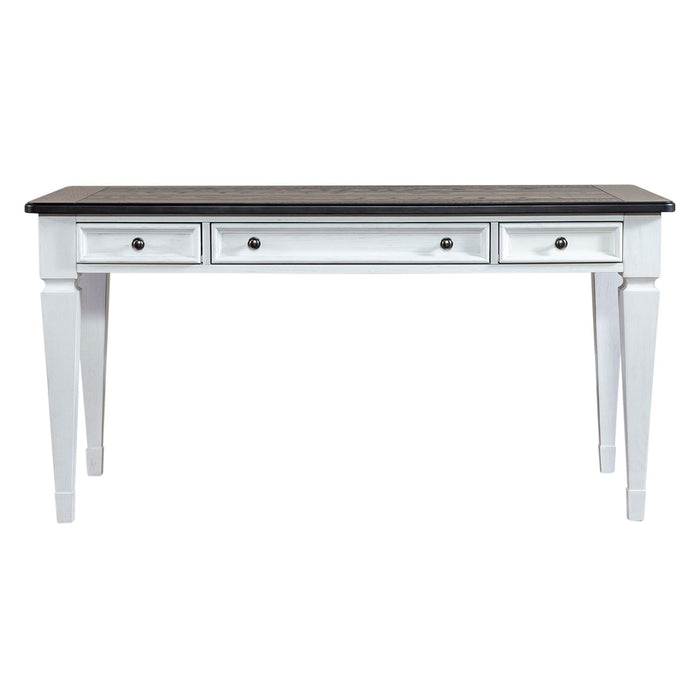 Allyson Park Writing Desk in Wirebrushed White - Furniture House (VA)