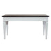 Allyson Park Writing Desk in Wirebrushed White - Furniture House (VA)
