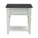 Allyson Park Drawer End Table in Wirebrushed White - Furniture House (VA)
