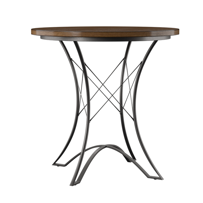 Steve Silver Adele Round Counter Table in Warm Honey
