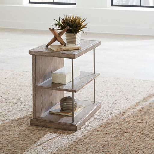 Liberty Furniture City Scape Chair Side Table in White Oak Veneers image