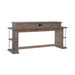 City Scape Console Bar Table in White Oak Veneers - Furniture House (VA)