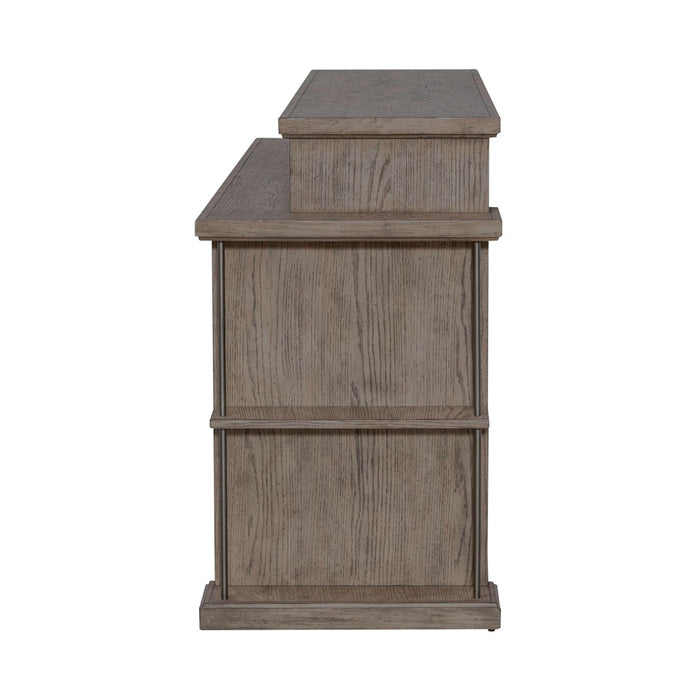 City Scape Console Bar Table in White Oak Veneers - Furniture House (VA)