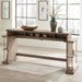 City Scape Console Bar Table in White Oak Veneers image