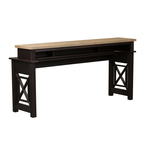 Heatherbrook 4 Piece Console Set (1-Console 3-Stools) - Furniture House (VA)