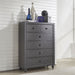 Liberty Furniture Cottage View Drawer Chest in Dark Gray image