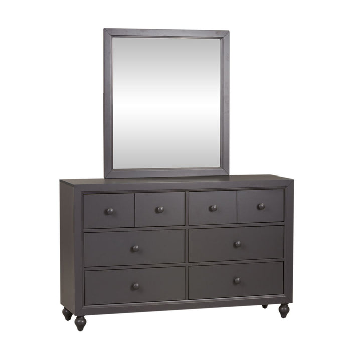 Cottage View Panel Bed, Dresser & Mirror image