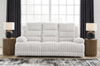 Rhines Falls Power Reclining Sofa with Drop Down Table - Furniture House (VA)