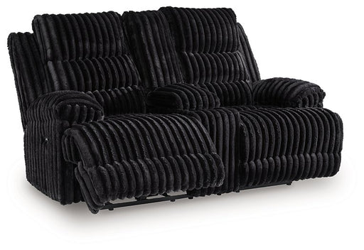 Rhine Falls Reclining Loveseat with Console - Furniture House (VA)