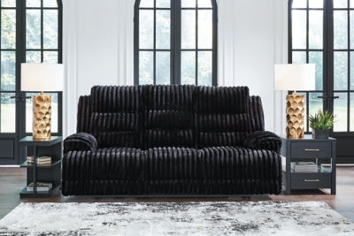 Rhine Falls Power Reclining Sofa with Drop Down Table - Furniture House (VA)