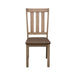 Sun Valley Slat Back Side Chair in Sandstone (RTA) - Furniture House (VA)