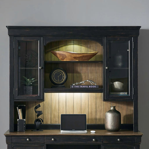 Meritage Jr Executive Credenza Hutch image