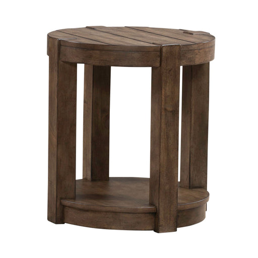 Broadmore Round Chairside Table - Furniture House (VA)