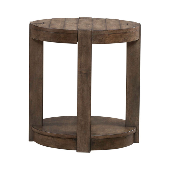 Broadmore Round Chairside Table - Furniture House (VA)