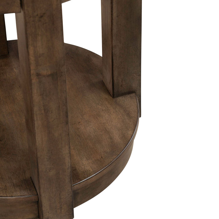 Broadmore Round Chairside Table - Furniture House (VA)