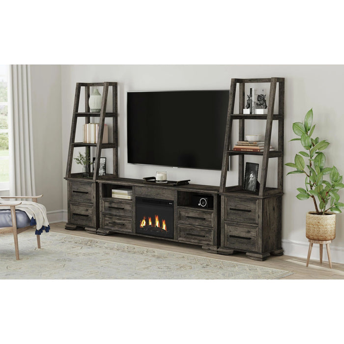Park Ridge TV Console in Charcoal