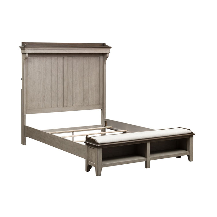 Ivy Hollow Queen Mantle Storage Bed - Furniture House (VA)