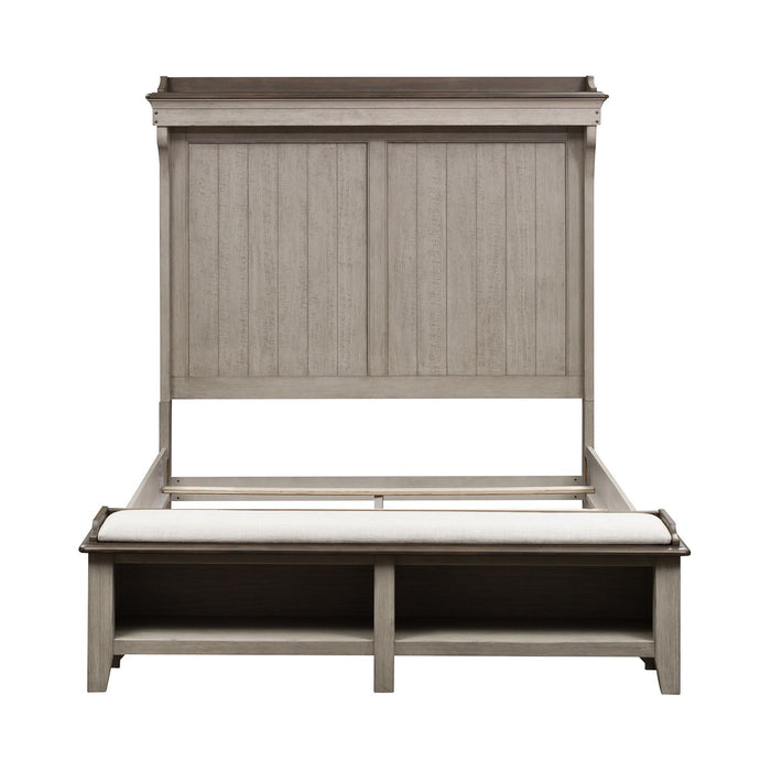 Ivy Hollow Queen Mantle Storage Bed - Furniture House (VA)
