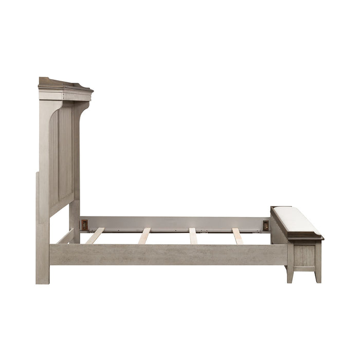 Ivy Hollow Queen Mantle Storage Bed - Furniture House (VA)