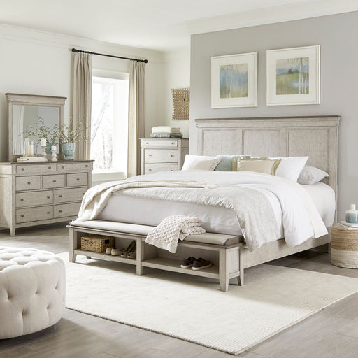 Ivy Hollow Queen Storage Bed, Dresser & Mirror, Chest image