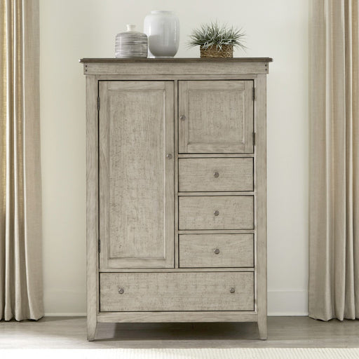 Liberty Furniture Ivy Hollow Door Chest in Weathered Linen image