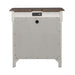Ivy Hollow 3 Drawer Nightstand w/ Charging Station in Weathered Linen - Furniture House (VA)