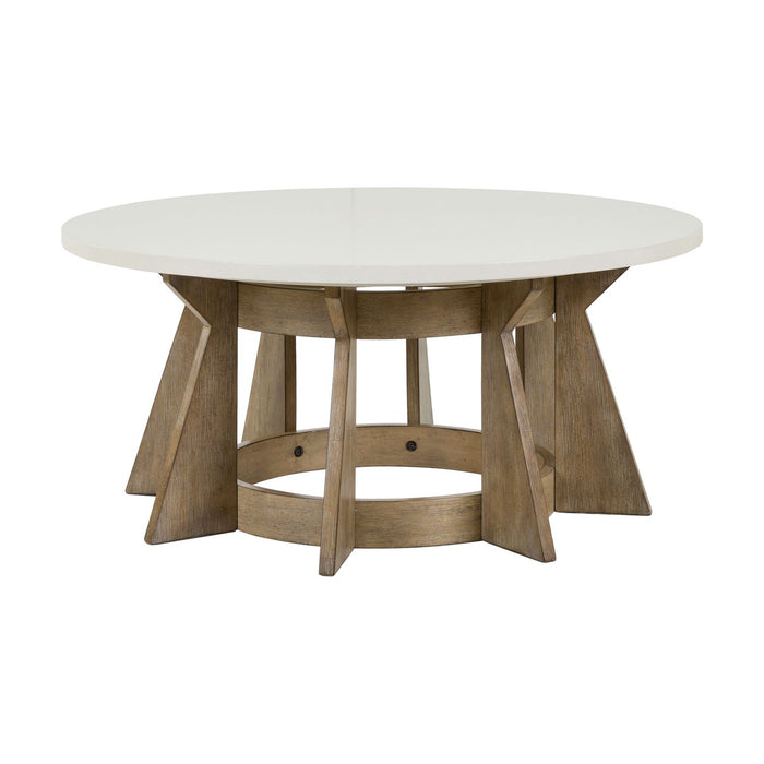 Berkley Square Round Cocktail Table - Furniture House (VA)