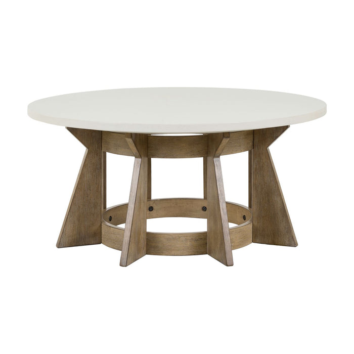 Berkley Square Round Cocktail Table - Furniture House (VA)
