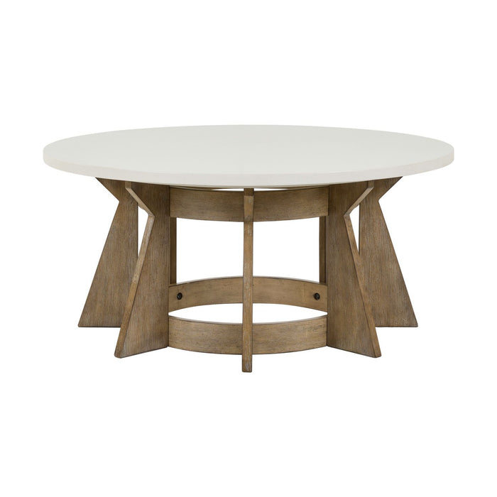 Berkley Square Round Cocktail Table - Furniture House (VA)