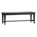 Hearthstone Bench in Black - Furniture House (VA)