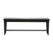Hearthstone Bench in Black - Furniture House (VA)