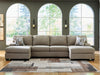 Newellen Sectional with Double Chaise - Furniture House (VA)