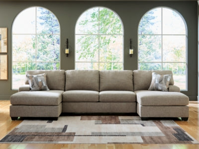 Newellen Sectional with Double Chaise - Furniture House (VA)