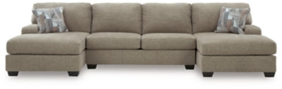 Newellen Sectional with Double Chaise - Furniture House (VA)