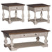 Morgan Creek 3 Piece Set (1-Cocktail 2-End Tables) - Furniture House (VA)