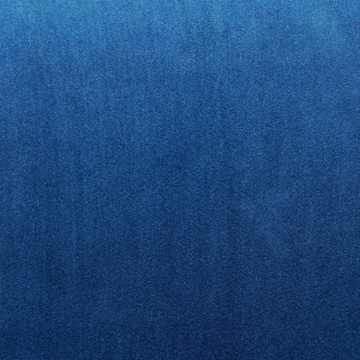 Francesca White Marble Rectangular 5PC Dining Set-Table & Four Blue Velvet Chairs