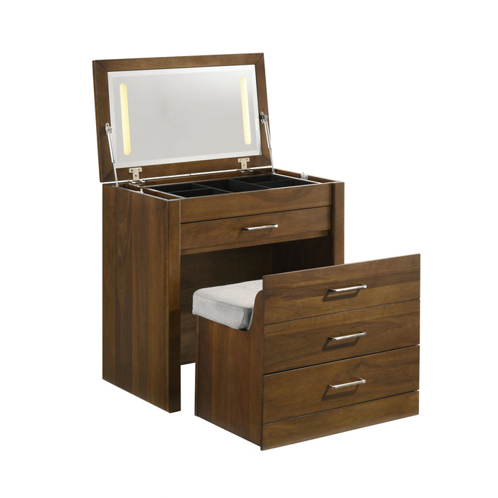 Malibu Dressing Table in Walnut