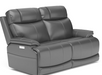 LOGAN COLLECTION, LEATHER/LEATHER MATCH POWER LOVESEAT WITH HEADREST AND LUMBAR WITH USB PORT - Furniture House (VA)
