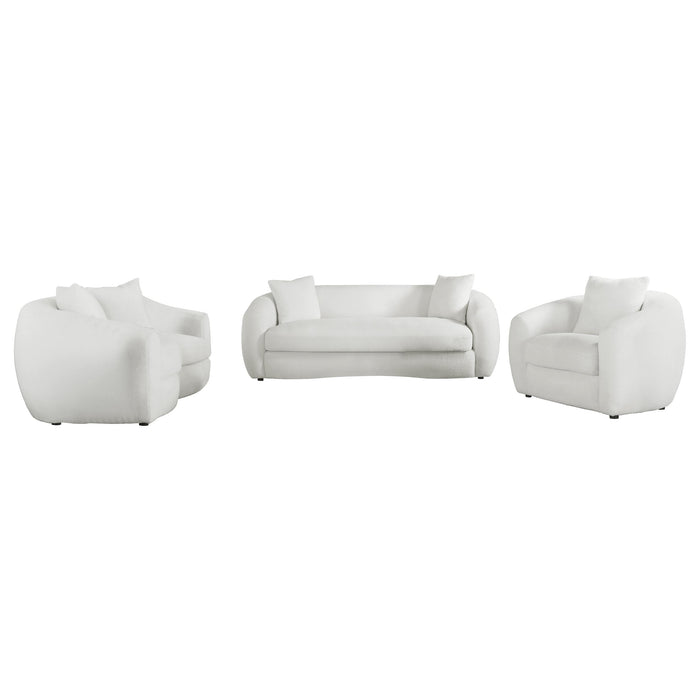 Isabella Stationary 3 Pc Set White - Furniture House (VA)