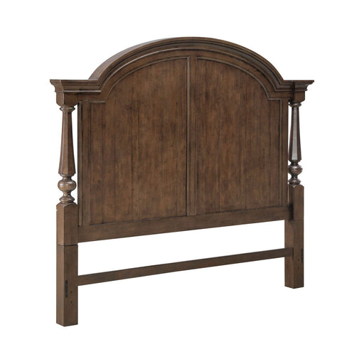 Arden Road King Arched Poster in Satin Cherry - Furniture House (VA)