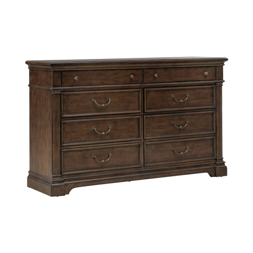 Arden Road 8 Drawer Dresser in Satin Cherry - Furniture House (VA)