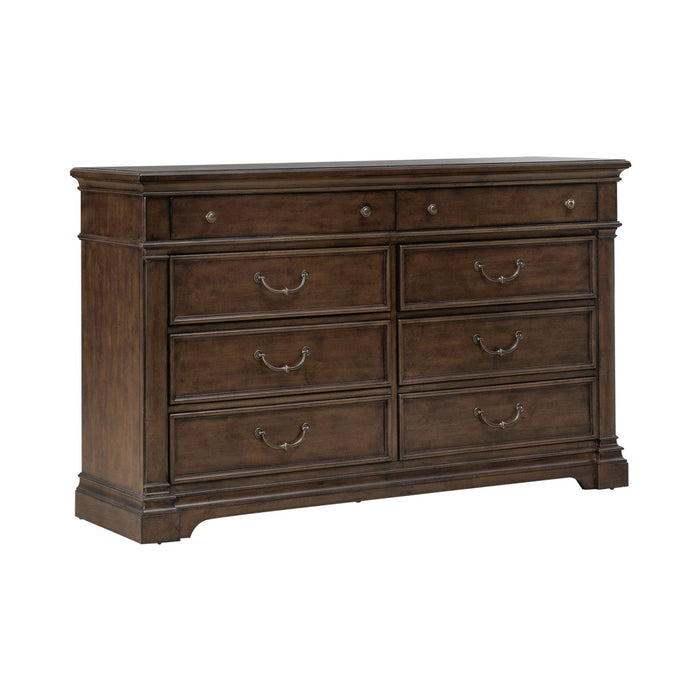 Arden Road 8 Drawer Dresser in Satin Cherry - Furniture House (VA)