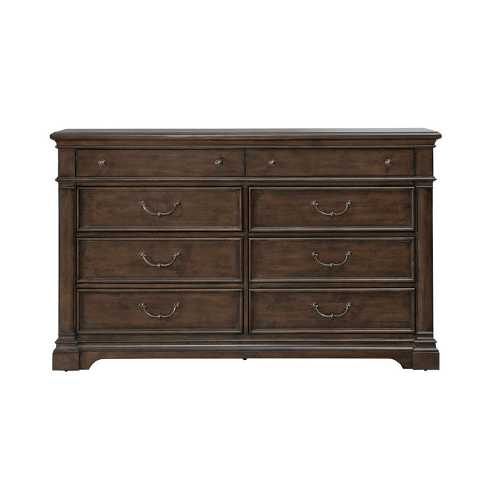 Arden Road 8 Drawer Dresser in Satin Cherry - Furniture House (VA)