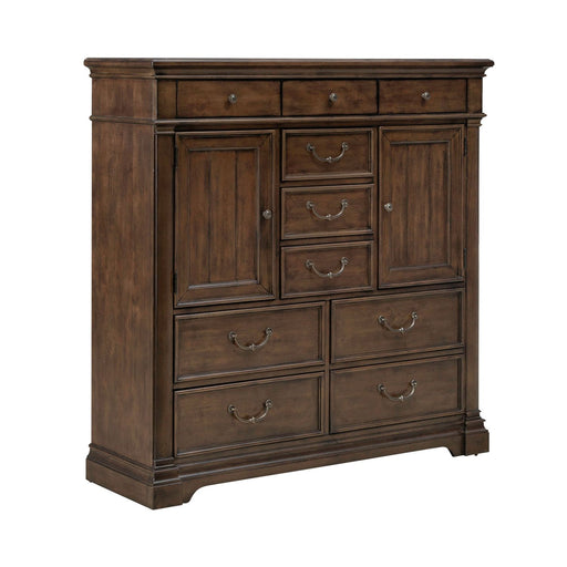 Arden Road 2 Door 10 Drawer Chest in Satin Cherry - Furniture House (VA)
