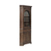 Arden Road Corner Cabinet in Satin Cherry - Furniture House (VA)