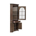 Arden Road Corner Cabinet in Satin Cherry - Furniture House (VA)